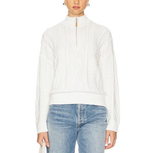 27 Miles Malibu 'Haruka' White Sweater Size S - NWT